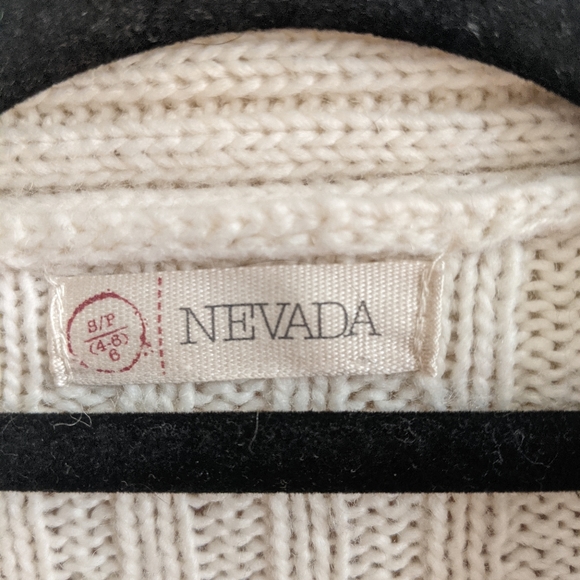 White Knitted Sweater - Picture 3 of 4